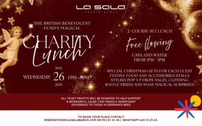 A Sparkling Charity Lunch at La Sala Puerto Banus in Aid of The British Benevolent Fund