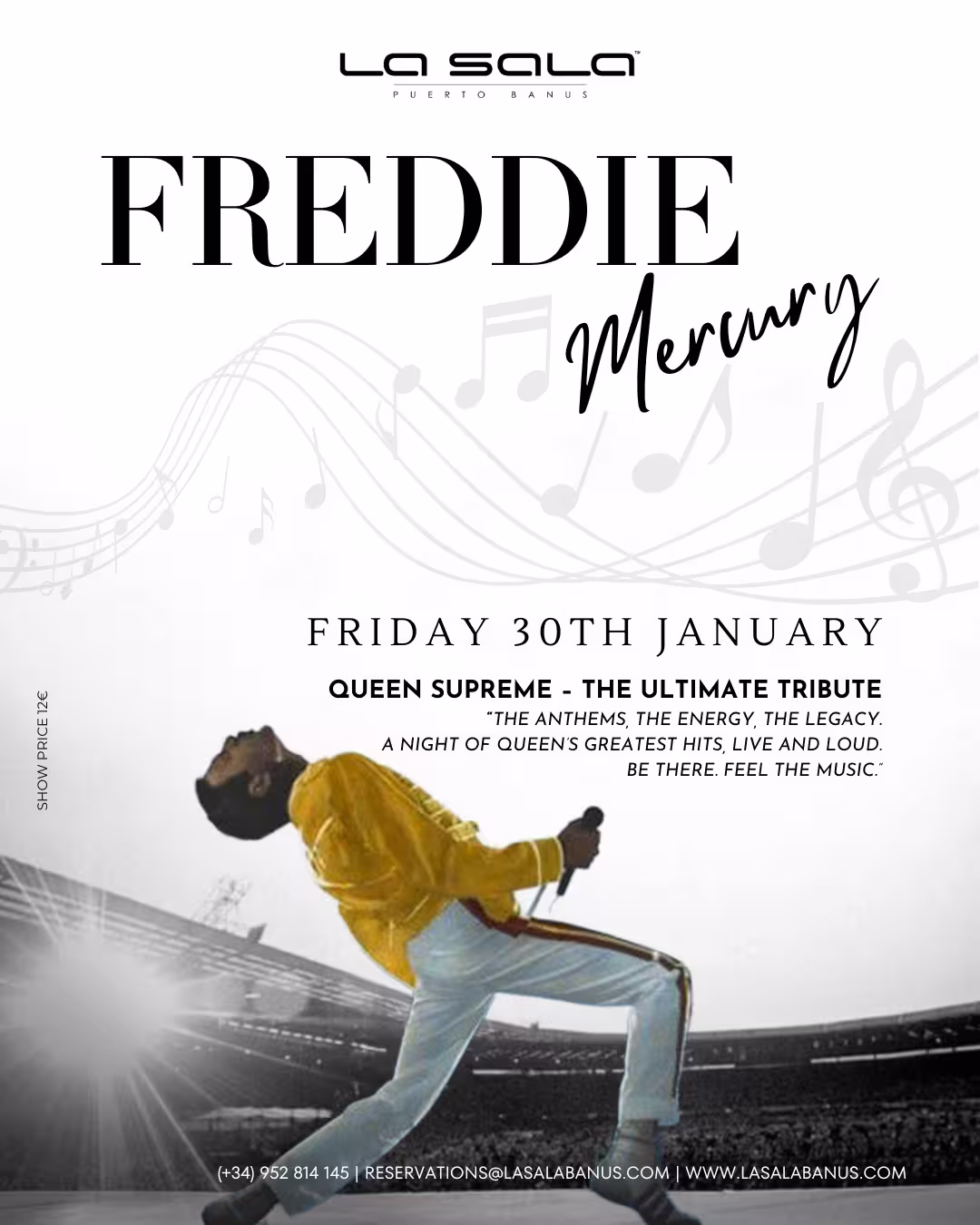 Freddy Freddie Mercury Tribute in Marbella